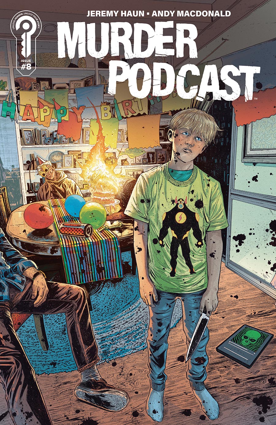 Murder Podcast #8 Cover A Regular Jeremy Haun Cover