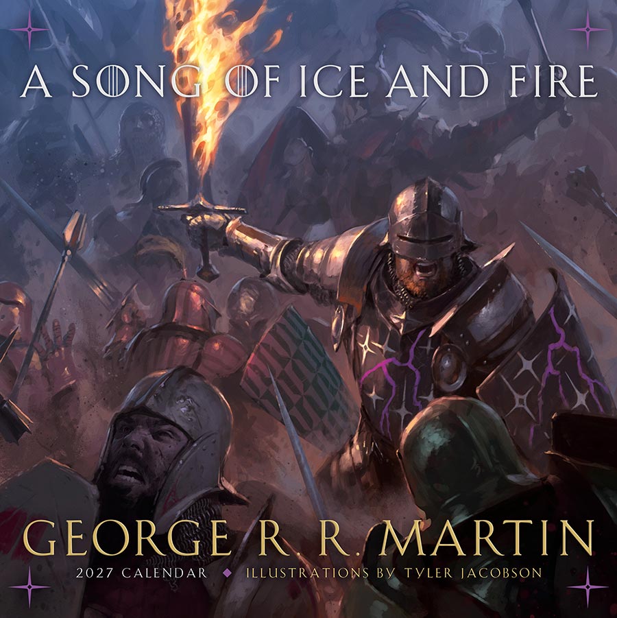 A Song Of Ice And Fire 2027 Calendar