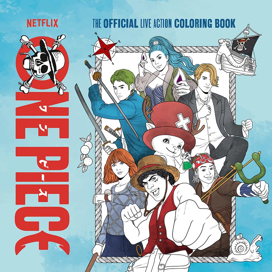 One Piece The Official Live Action Coloring Book TP