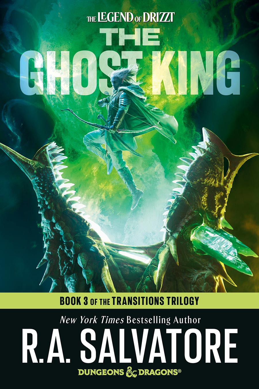 Dungeons & Dragons The Legend Of Drizzt The Transitions Trilogy Book 3 The Ghost King TP