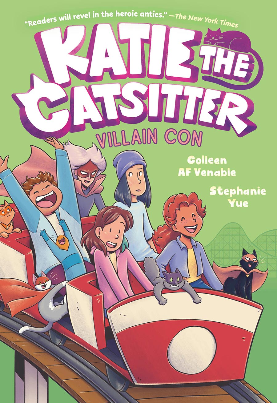 Katie The Catsitter Vol 5 Villain Con TP