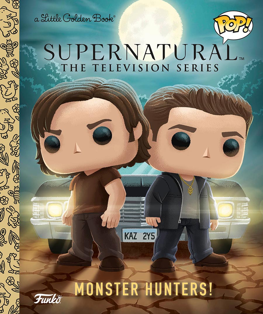 Funko POP Supernatural The Television Series Monster Hunters Little Golden Book HC