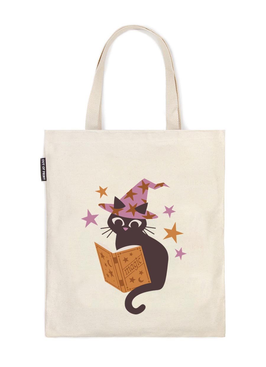 Witchy Cat Tote Bag