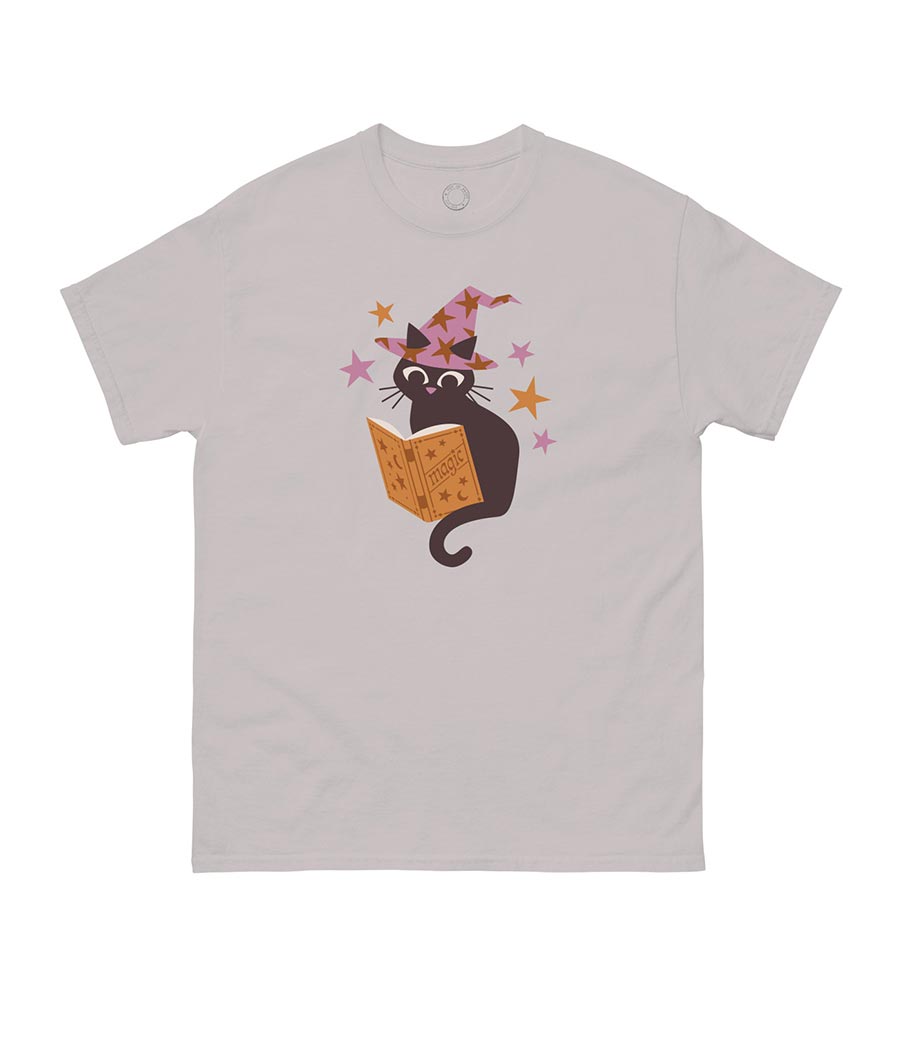 Witchy Cat Unisex T-Shirt Large