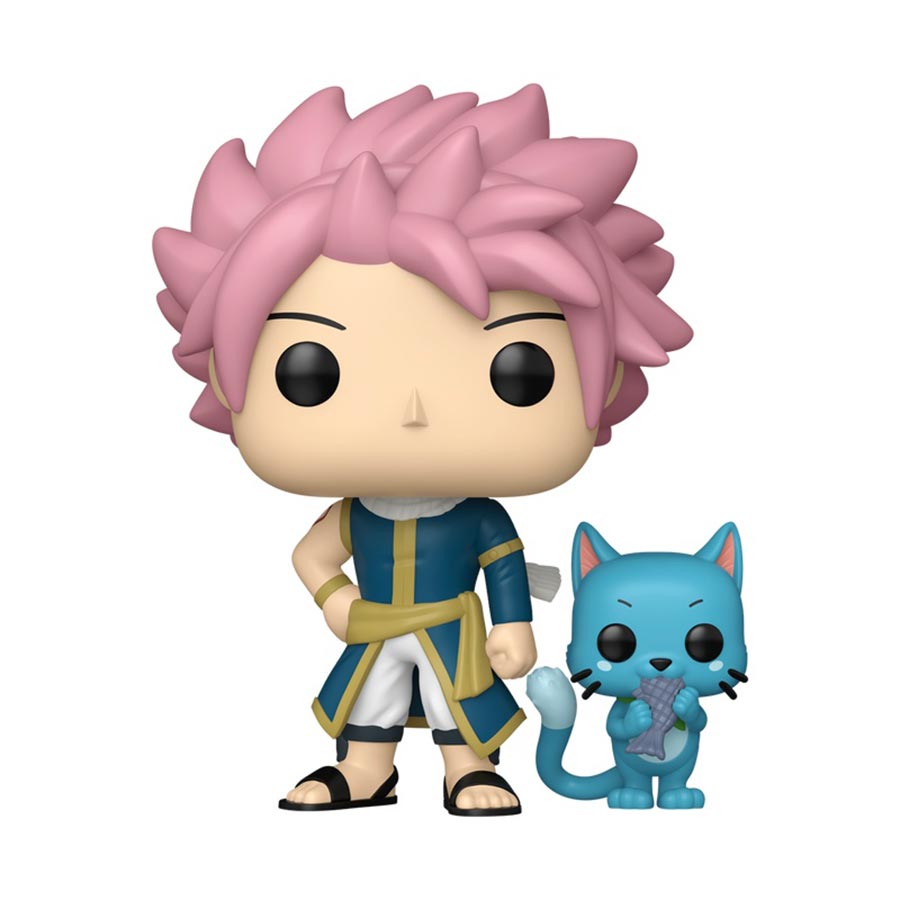 POP & Buddy Fairy Tail 100 Yeat Quest Natsu & Happy Vinyl Figure
