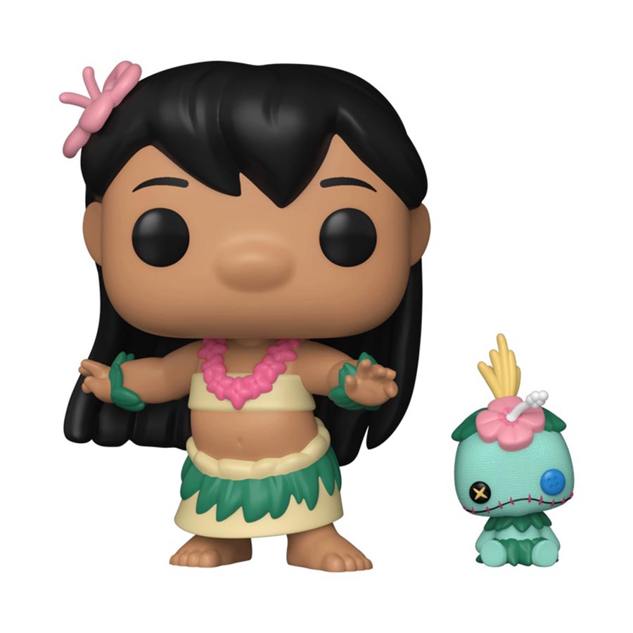 POP & Buddy Lilo & Stitch Hula Lilo With Scrump Vinyl Figure