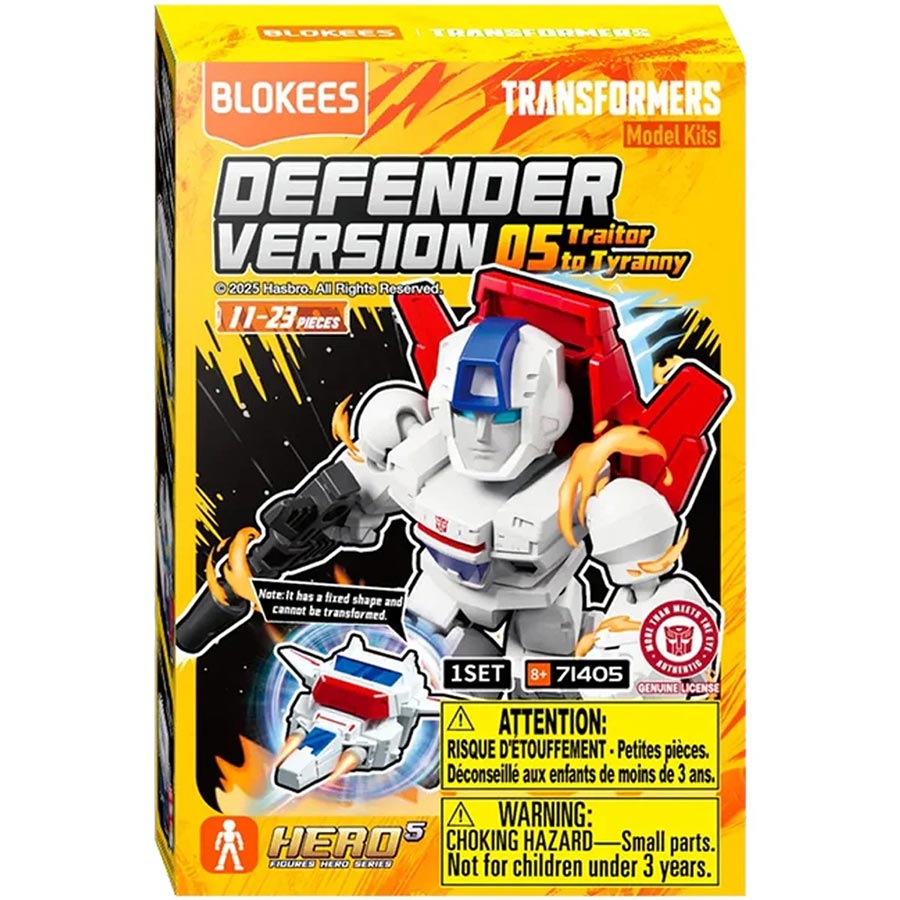 Blokees Transformers Defender Version 05 Traitor to Tyranny Mini Model Kit