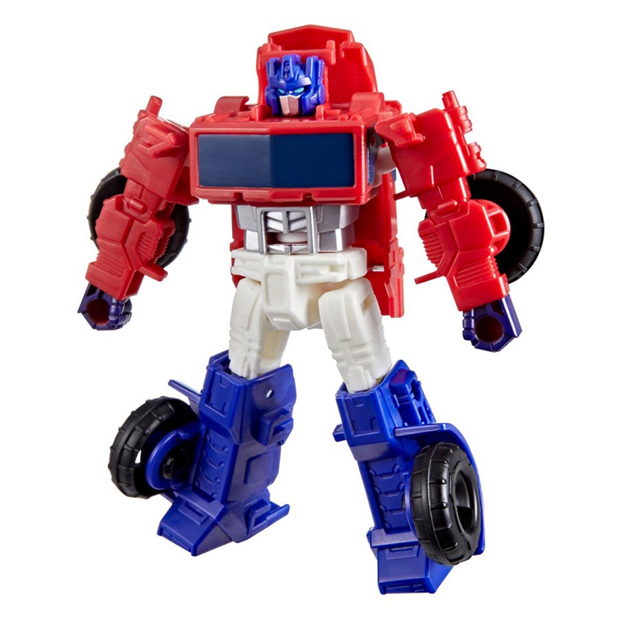 Transformers Cyberworld Cyber Changers Optimus Prime Action Figure