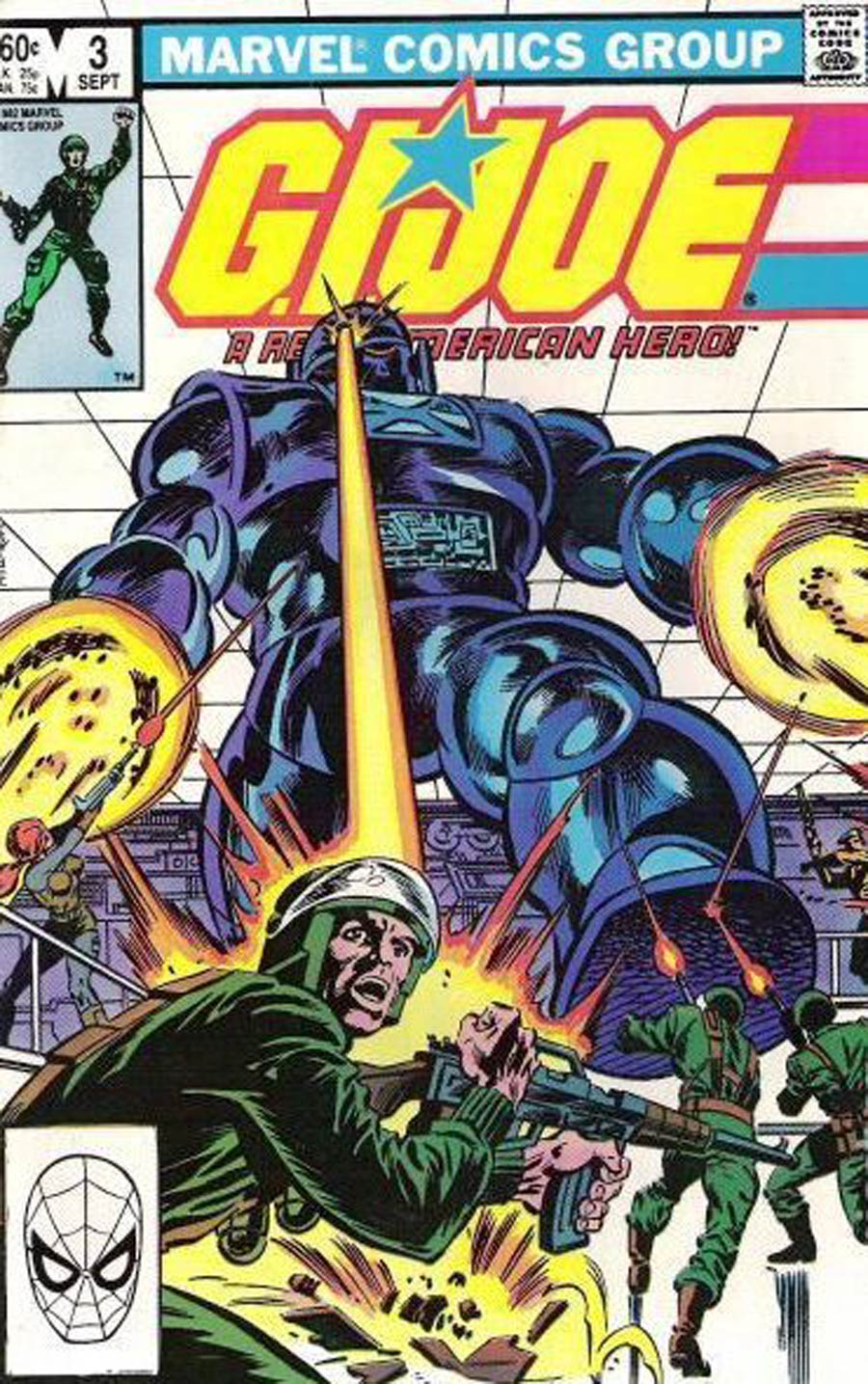 GI Joe A Real American Hero #3 Cover B 2nd Ptg