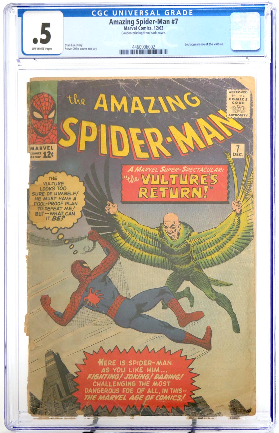 Amazing Spider-Man #7 Cover B CGC .5