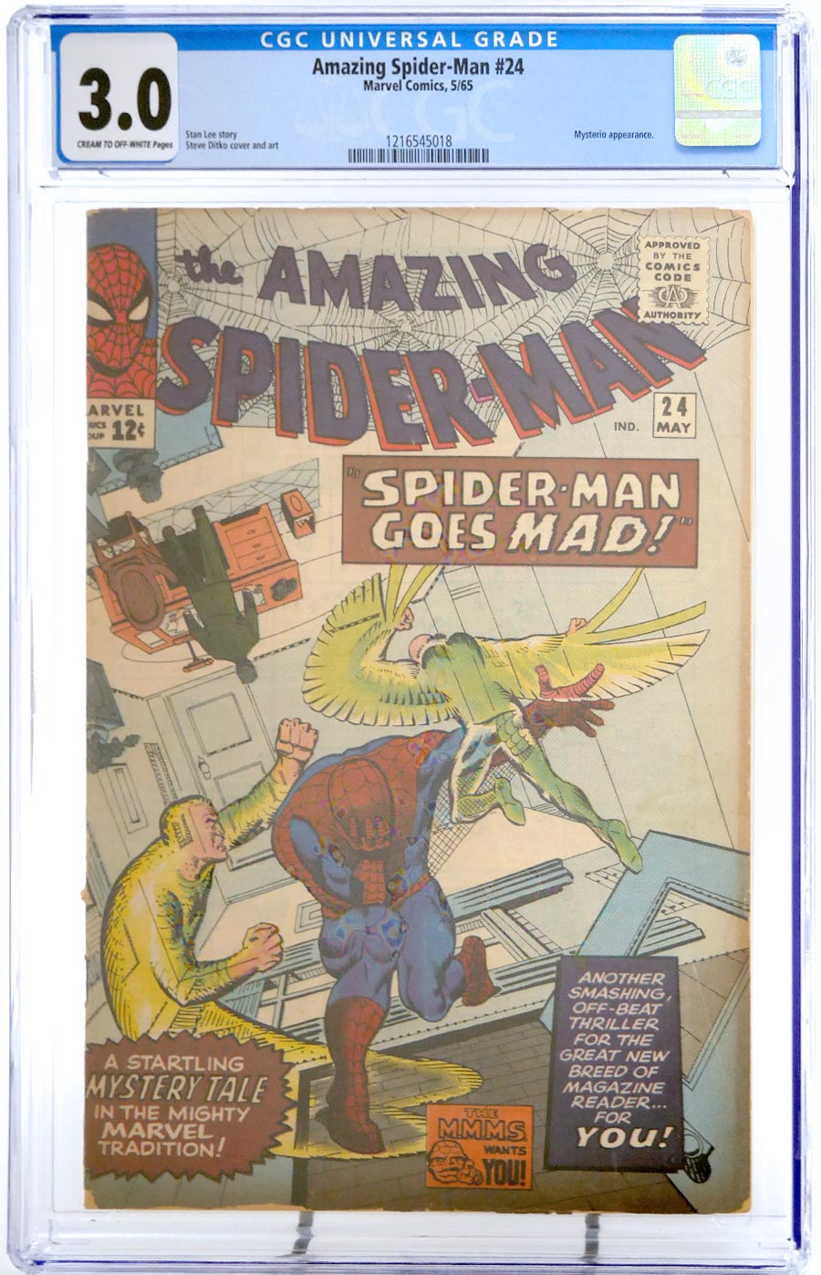 Amazing Spider-Man #24 Cover C CGC 3.0