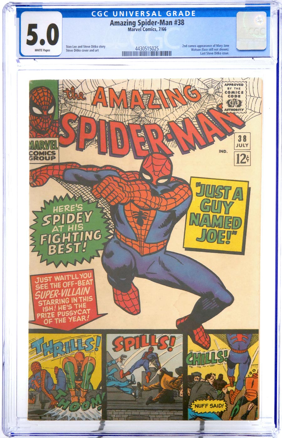 Amazing Spider-Man #38 Cover B CGC 5.0