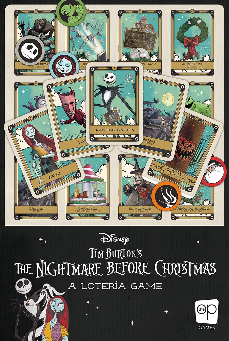 Loteria The Nightmare Before Christmas Game