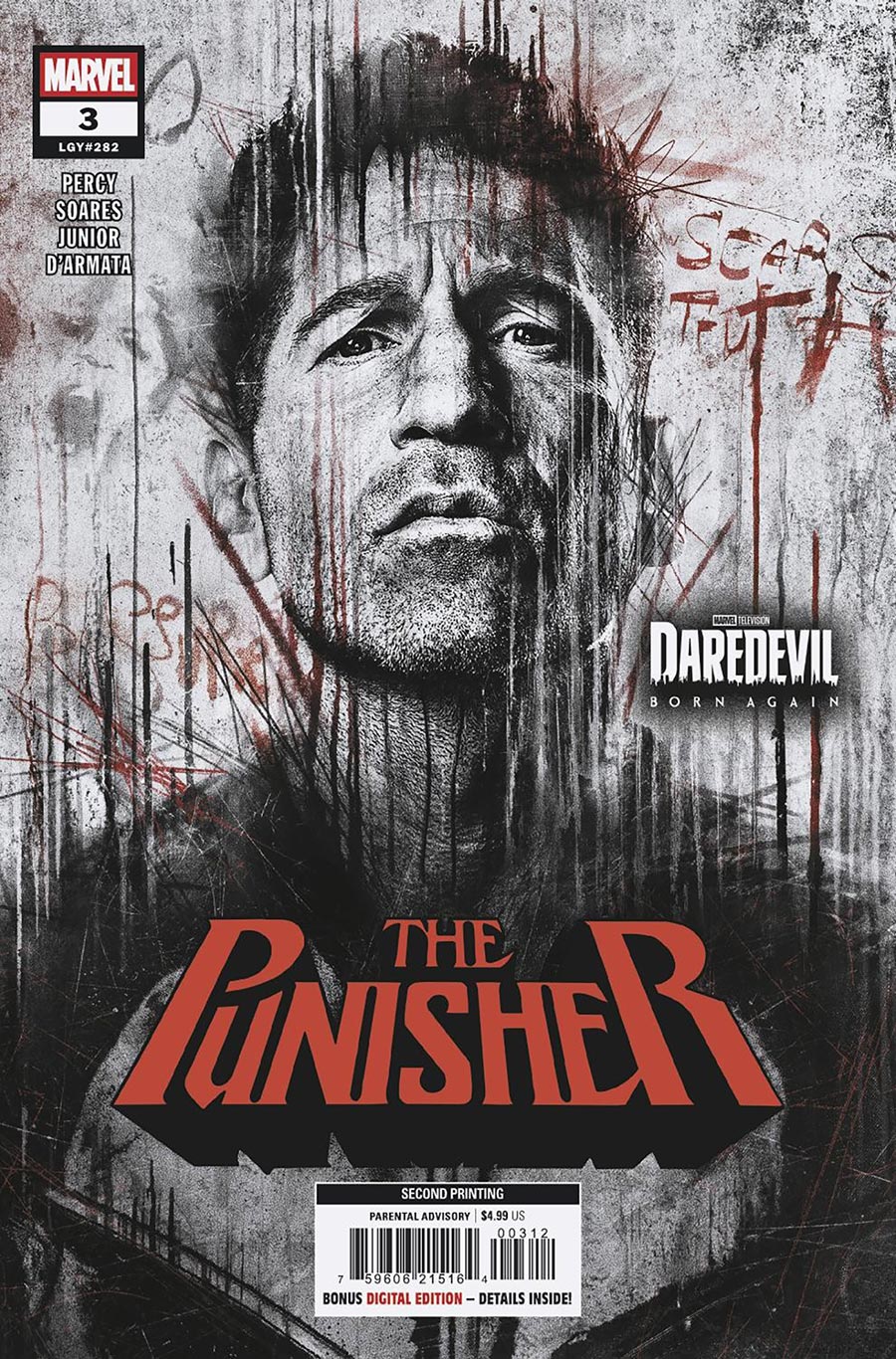 Punisher Vol 14 #3 Cover G 2nd Ptg Marvel Television Variant Cover