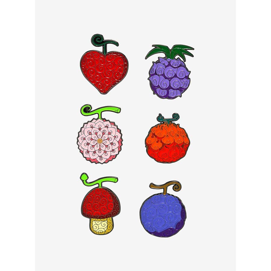 One Piece Devil Fruit Blind Box Enamel Pin Entertainment Earth Exclusive