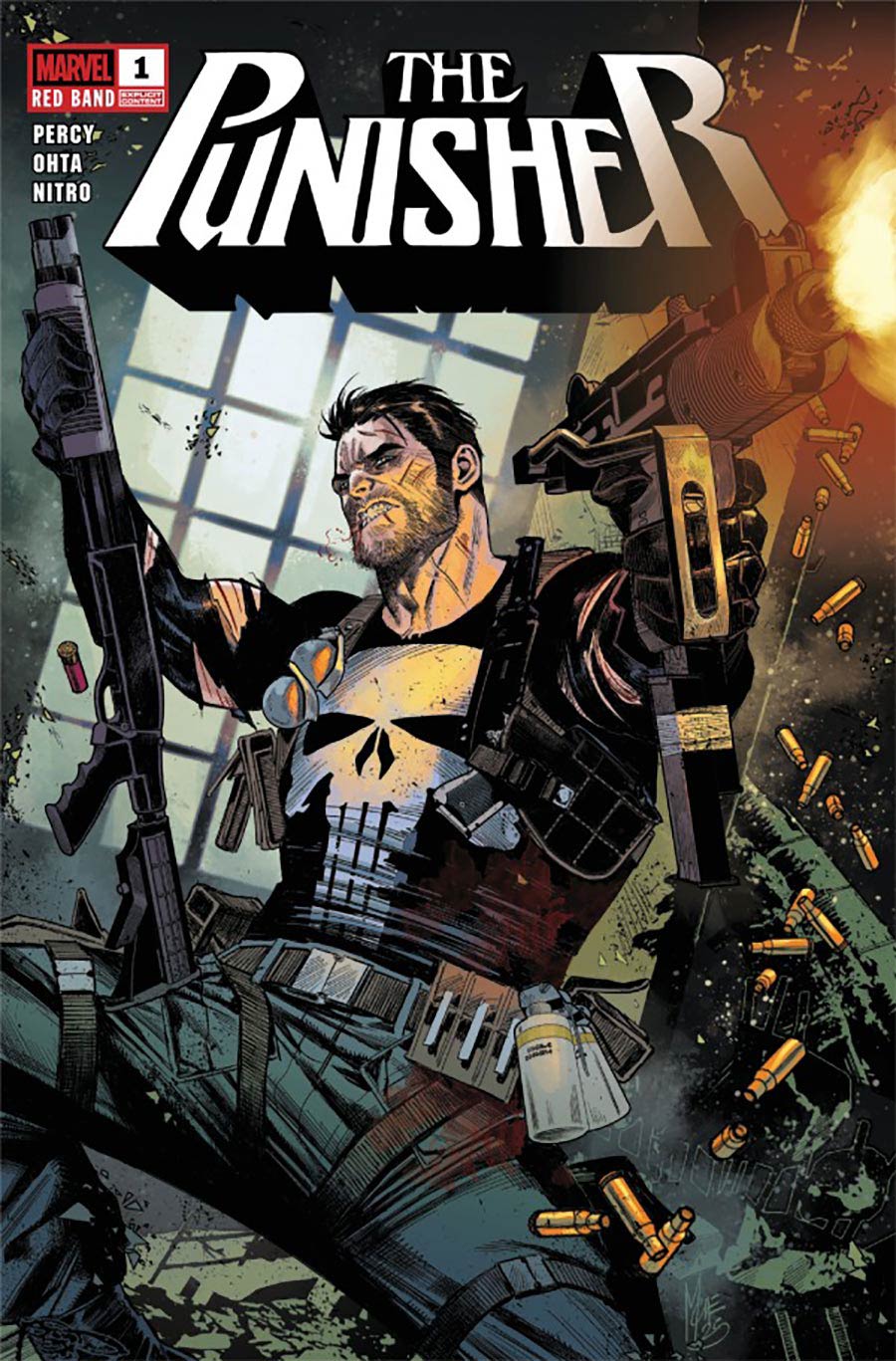 Punisher Red Band #1 Cover O Regular Marco Checchetto Cover No Polybag