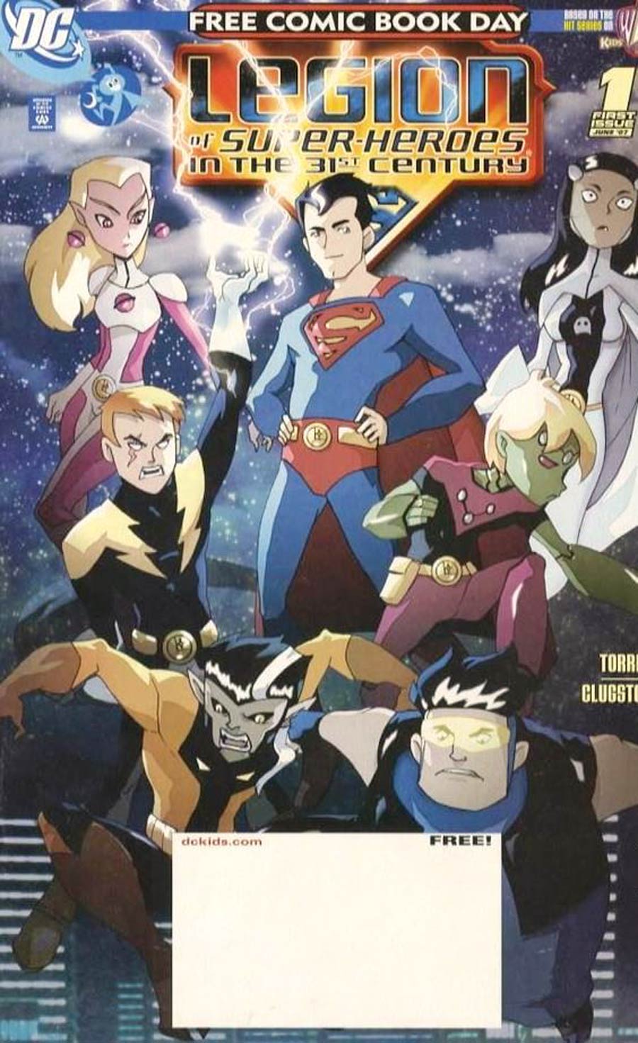 Legion Of Super-Heroes In The 31st Century #1 Cover B FCBD 2007 Edition