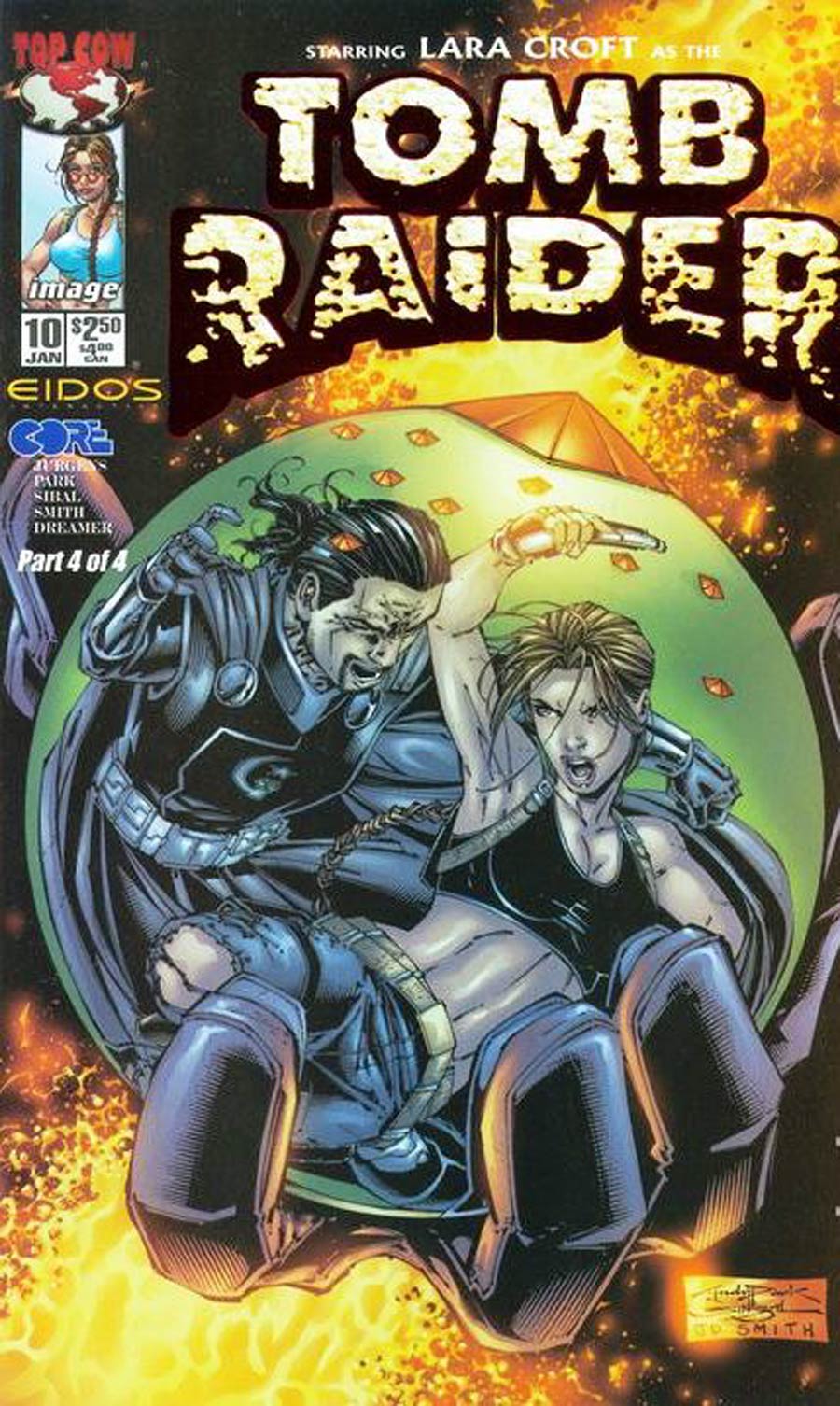 Tomb Raider #10 Cover C DF Red Foil