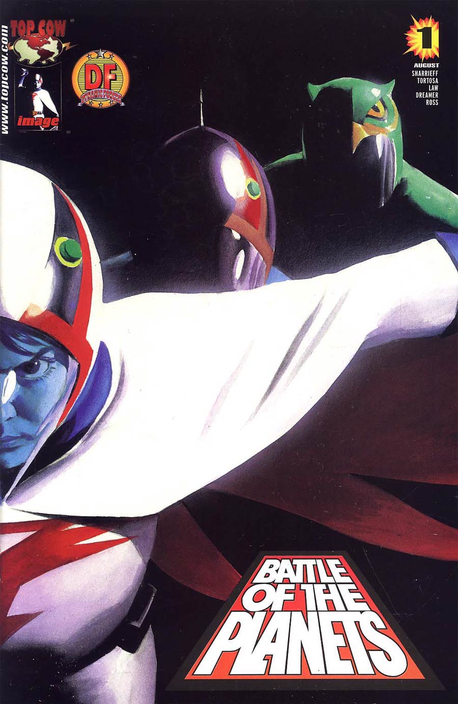 Battle Of The Planets Vol 2 #1 Cover H DF Signed By Alex Ross With COA