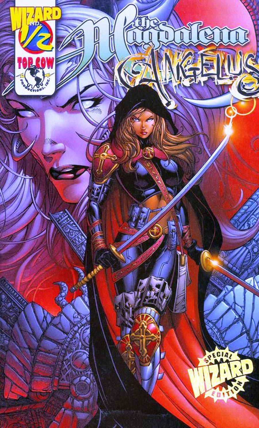 Magdalena Angelus Wizard #1/2 Cover E With COA