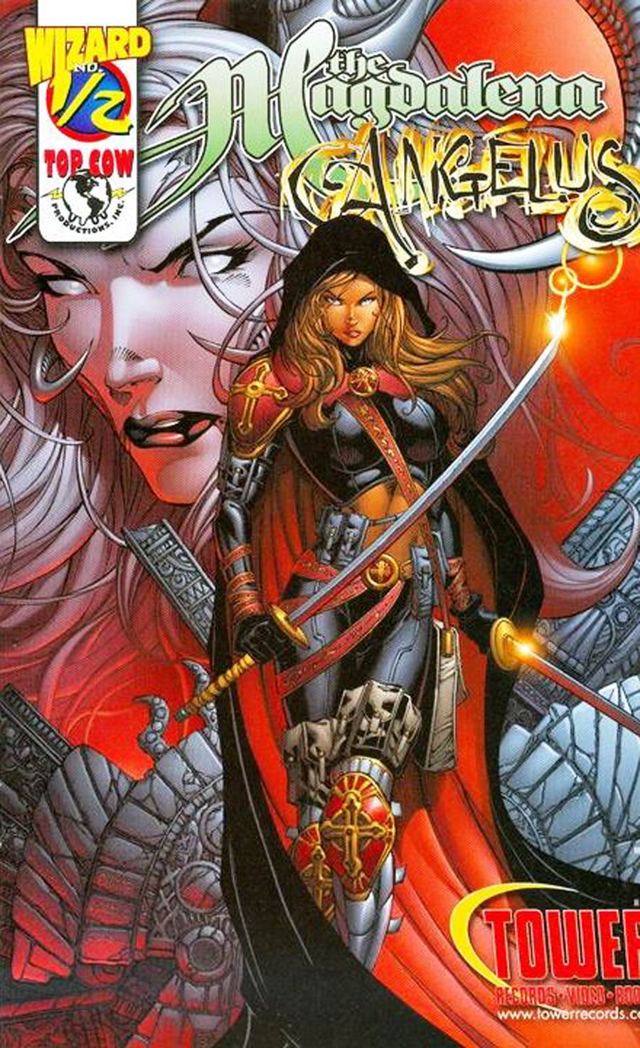 Magdalena Angelus Wizard #1/2 Cover H Tower Records Variant No COA