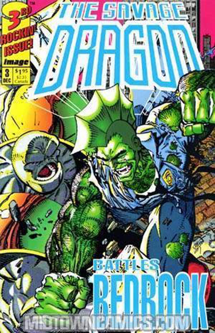 Savage Dragon #3 Cover C Signed By Erik Larsen With COA