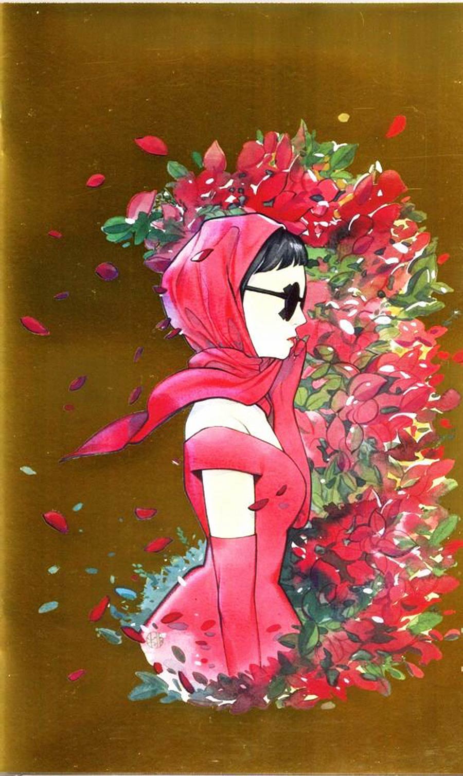 Department Of Truth #1 Cover V Peach Momoko Gold Foil Variant Cover