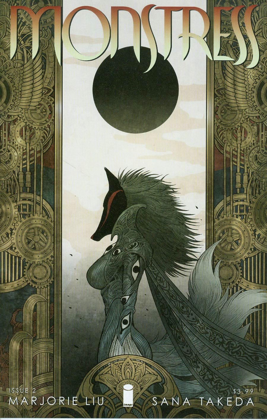 Monstress #2 Cover C 1st Ptg Signed By Marjorie Liu With COA