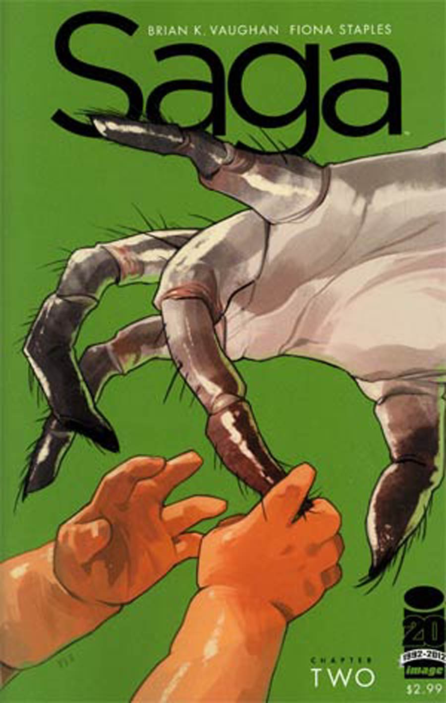 Saga #2 Cover E 1st Ptg Signed By Brian K. Vaughan No COA