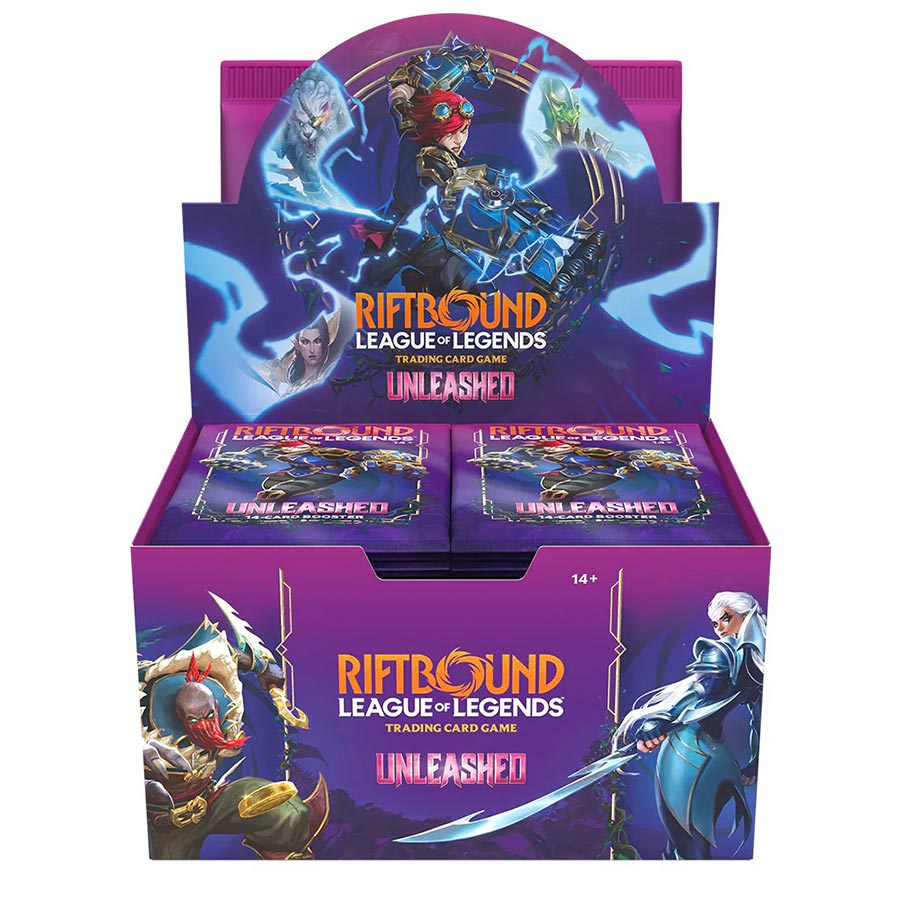 Riftbound League Of Legends Unleashed Booster Display (24-Count)