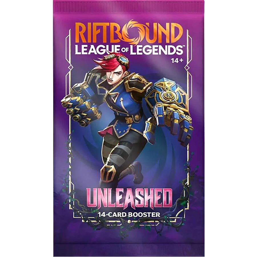 Riftbound League Of Legends Unleashed Booster Pack
