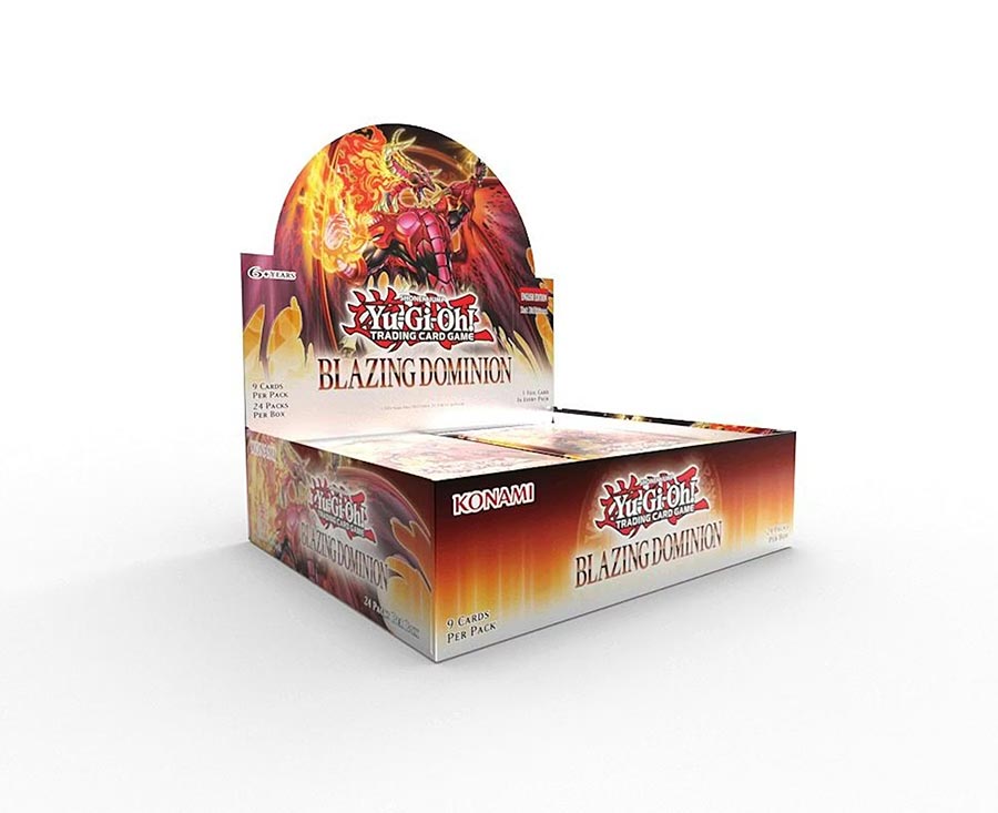 Yu-Gi-Oh Blazing Dominion Booster Box (24-Count)