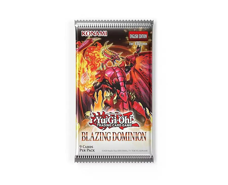 Yu-Gi-Oh Blazing Dominion Booster Pack