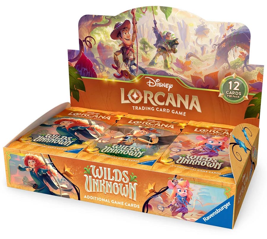 Disney Lorcana Wilds Unknown Booster Display (24-Count)