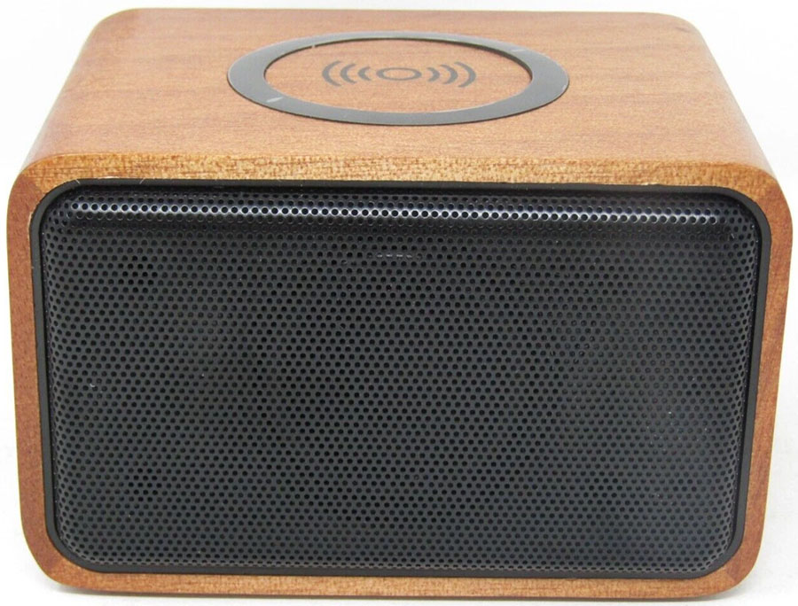 Yu-Gi-Oh Branded Wood Bluetooth Speaker With Wireless Charging Pad