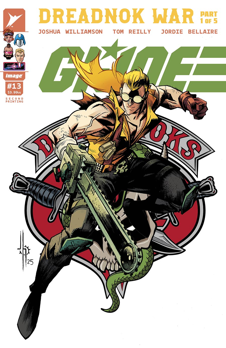 GI Joe Vol 10 #13 Cover J 2nd Ptg A Jason Howard Buzzer Variant Cover