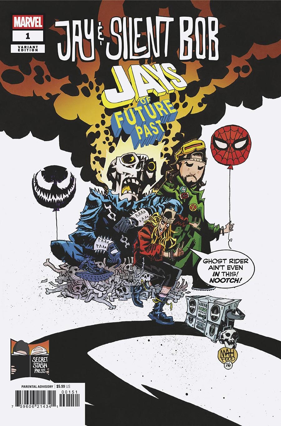 Jay & Silent Bob Jays Of Future Past #1 (One Shot) Cover E Variant Jim Mahfood Cover