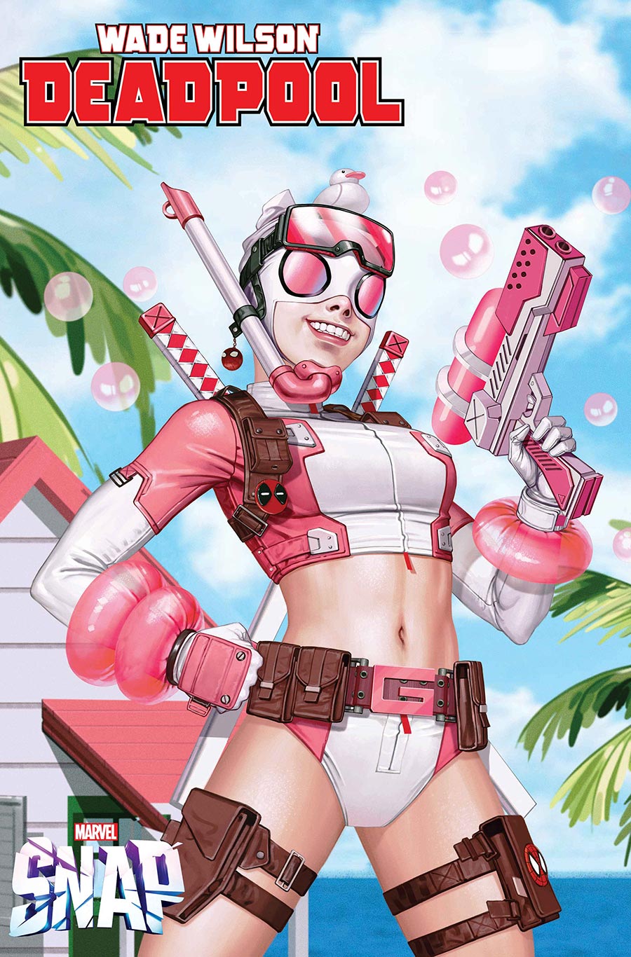 Wade Wilson Deadpool #6 Cover D Variant Inhyuk Lee Marvel SNAP Swimsuit Cover