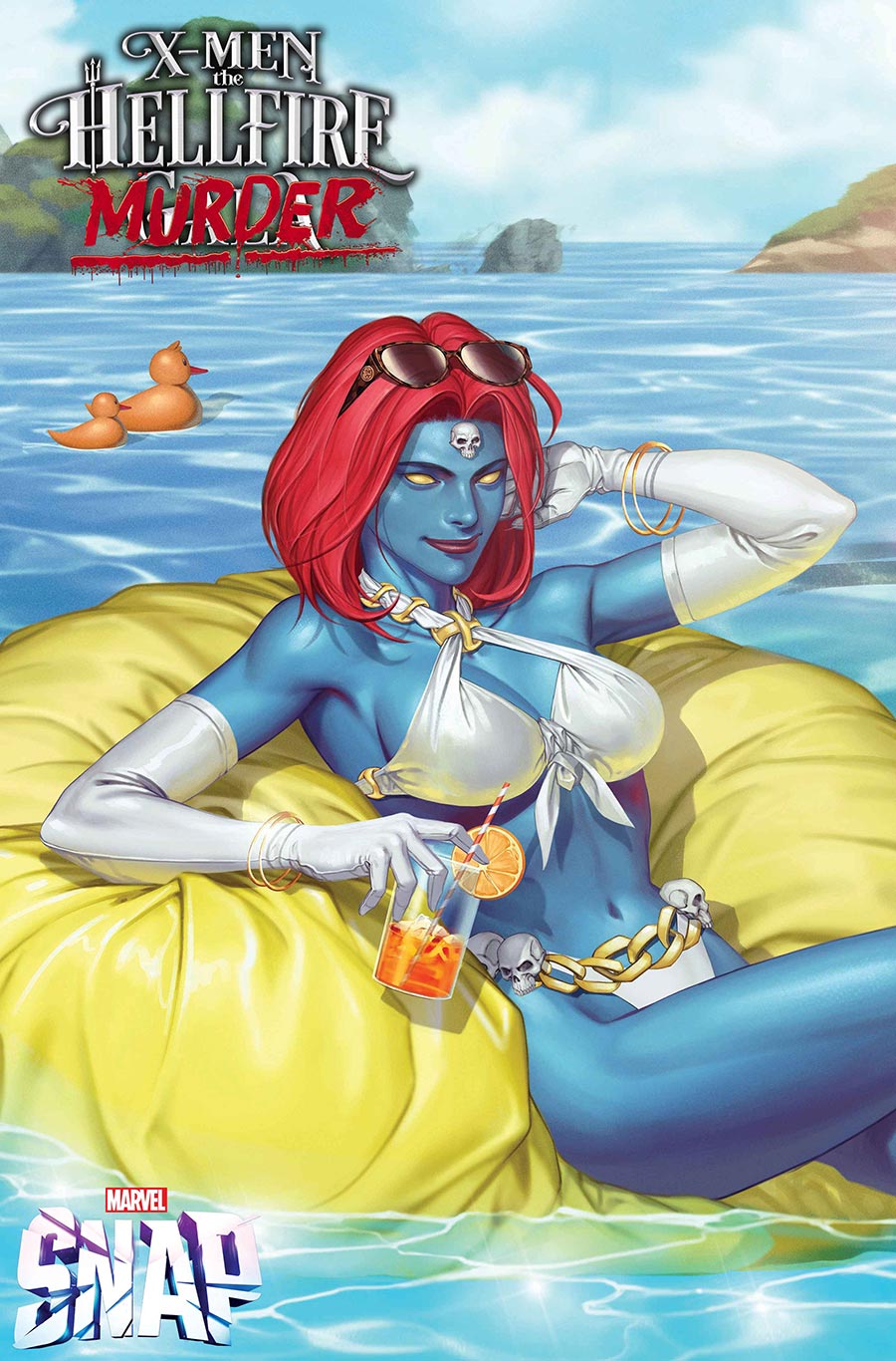 X-Men The Hellfire Murder #1 (One Shot) Cover B Variant Inhyuk Lee Marvel SNAP Swimsuit Cover