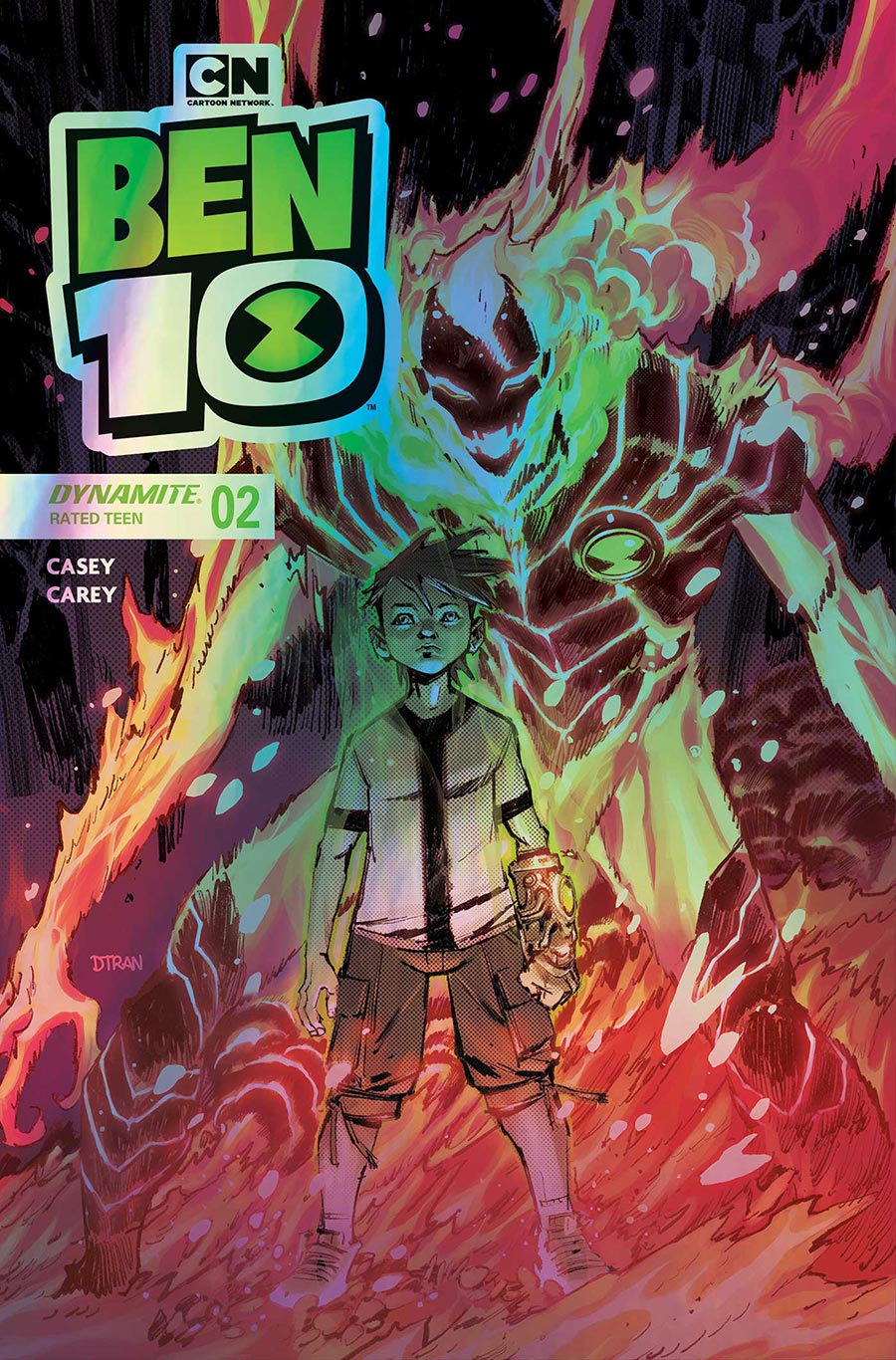 Ben 10 Vol 2 #2 Cover Q Incentive Eric Canete Foil Cover
