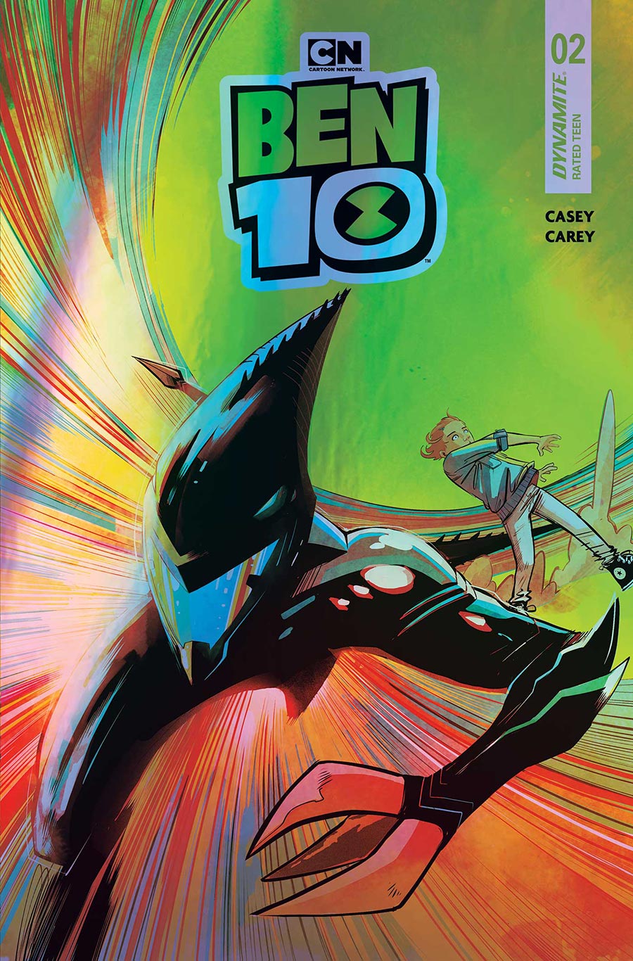 Ben 10 Vol 2 #2 Cover R Incentive Sebastian Piriz Foil Cover