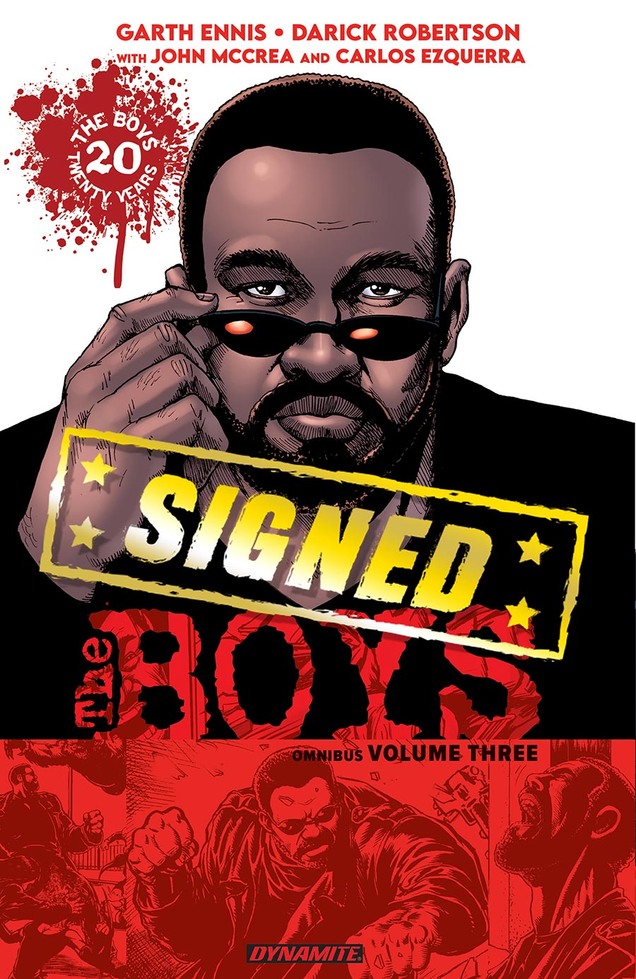 Boys 20th Anniversary Onmibus Vol 3 TP Signed By Garth Ennis & Darick Robertson