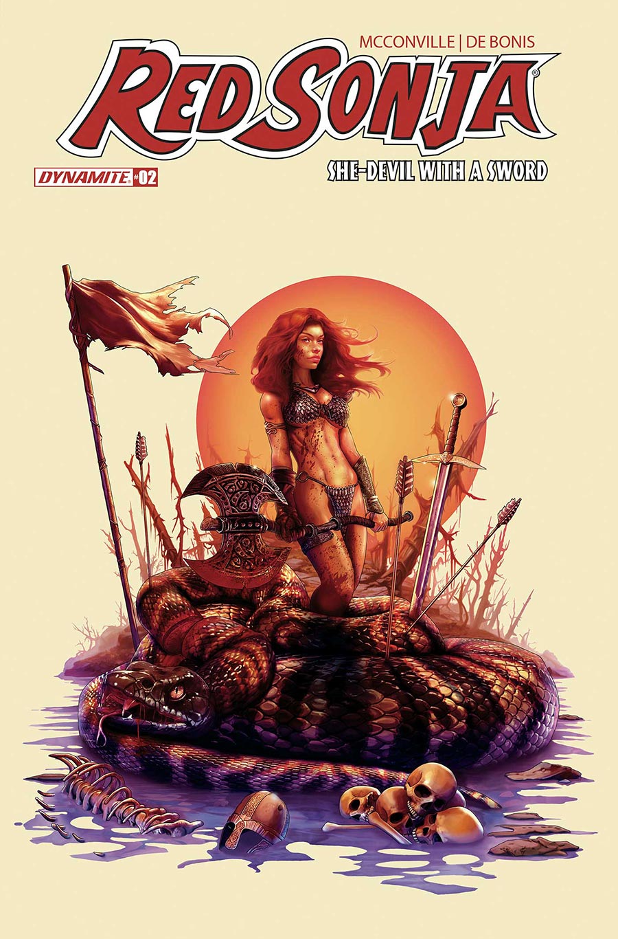 Red Sonja She-Devil With A Sword #2 Cover N Variant Kane Gallagher Cover