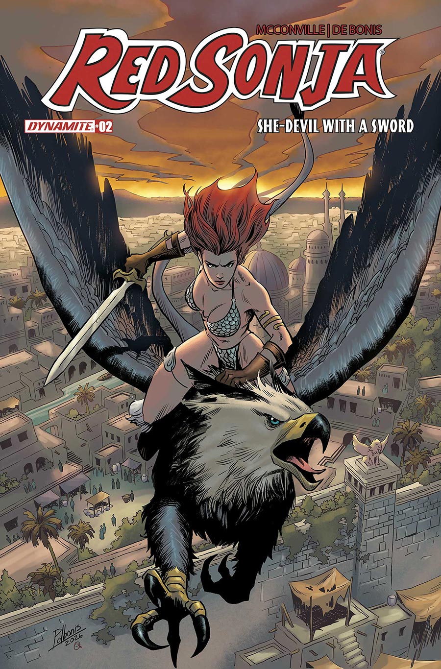 Red Sonja She-Devil With A Sword #2 Cover P Variant Pablo De Bonis Absolute Homage Cover