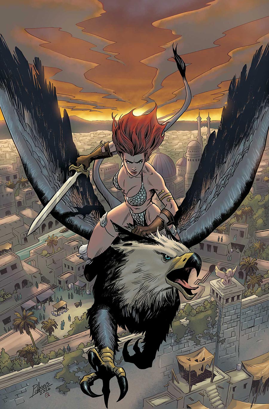 Red Sonja She-Devil With A Sword #2 Cover S Incentive Pablo De Bonis Absolute Homage Virgin Cover