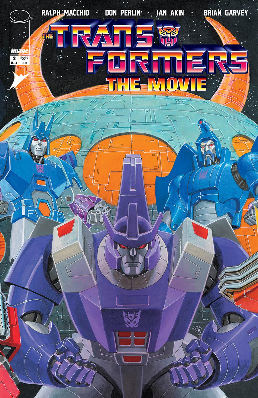 Transformers The Movie 40th Anniversary Edition #2 Cover C Incentive EJ Su Connecting Variant Cover