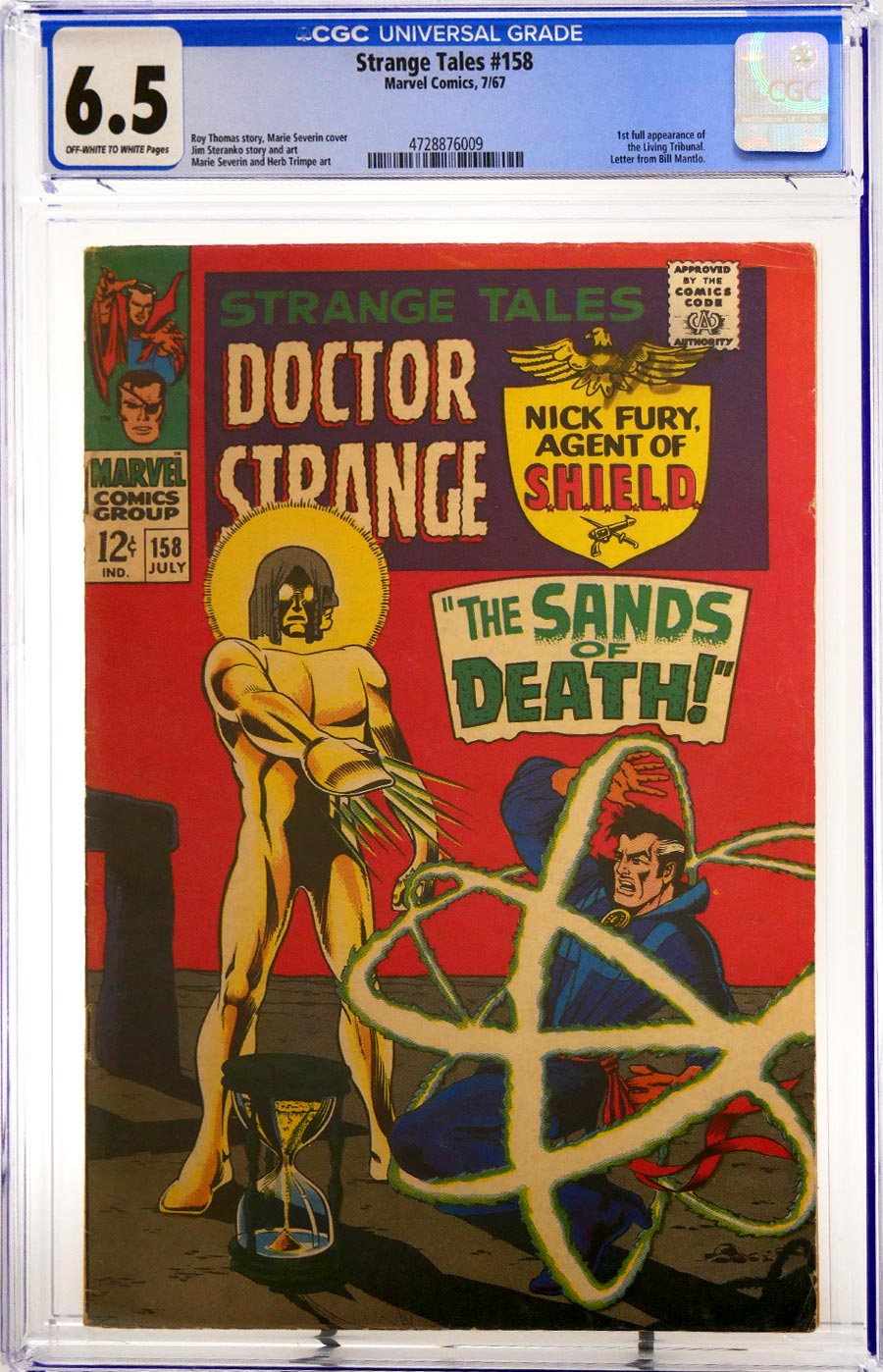 Strange Tales #158 Cover B CGC 6.5