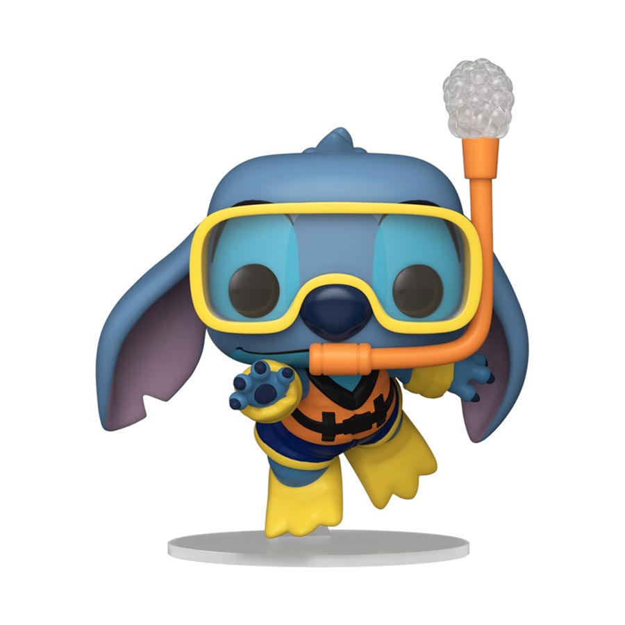 POP Disney Lilo & Stitch Snorkeling Stitch Vinyl Figure
