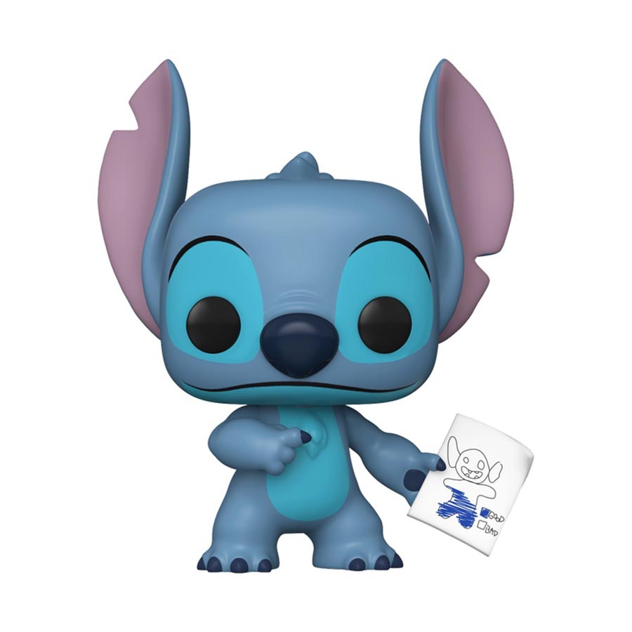 POP Disney Lilo & Stitch Stitch With Mood Chart Vinyl Figure