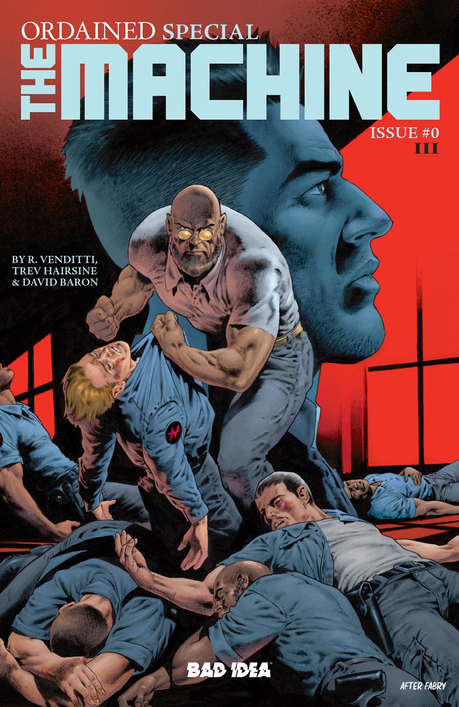 Ordained #0 The Machine Cover I 3rd Ptg B Incentive Arturo Lozzi Variant Cover